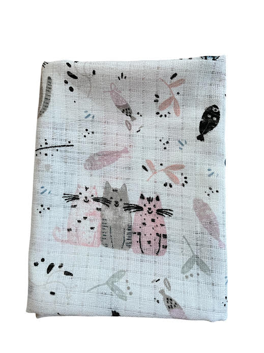 Takaró pelenka anyagból 80x90 cm - Image 3